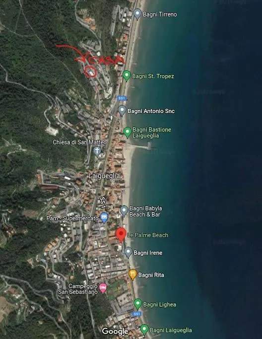 Monolocale N 5 Vicino Al Centro E Con Dehor Apartment Laigueglia